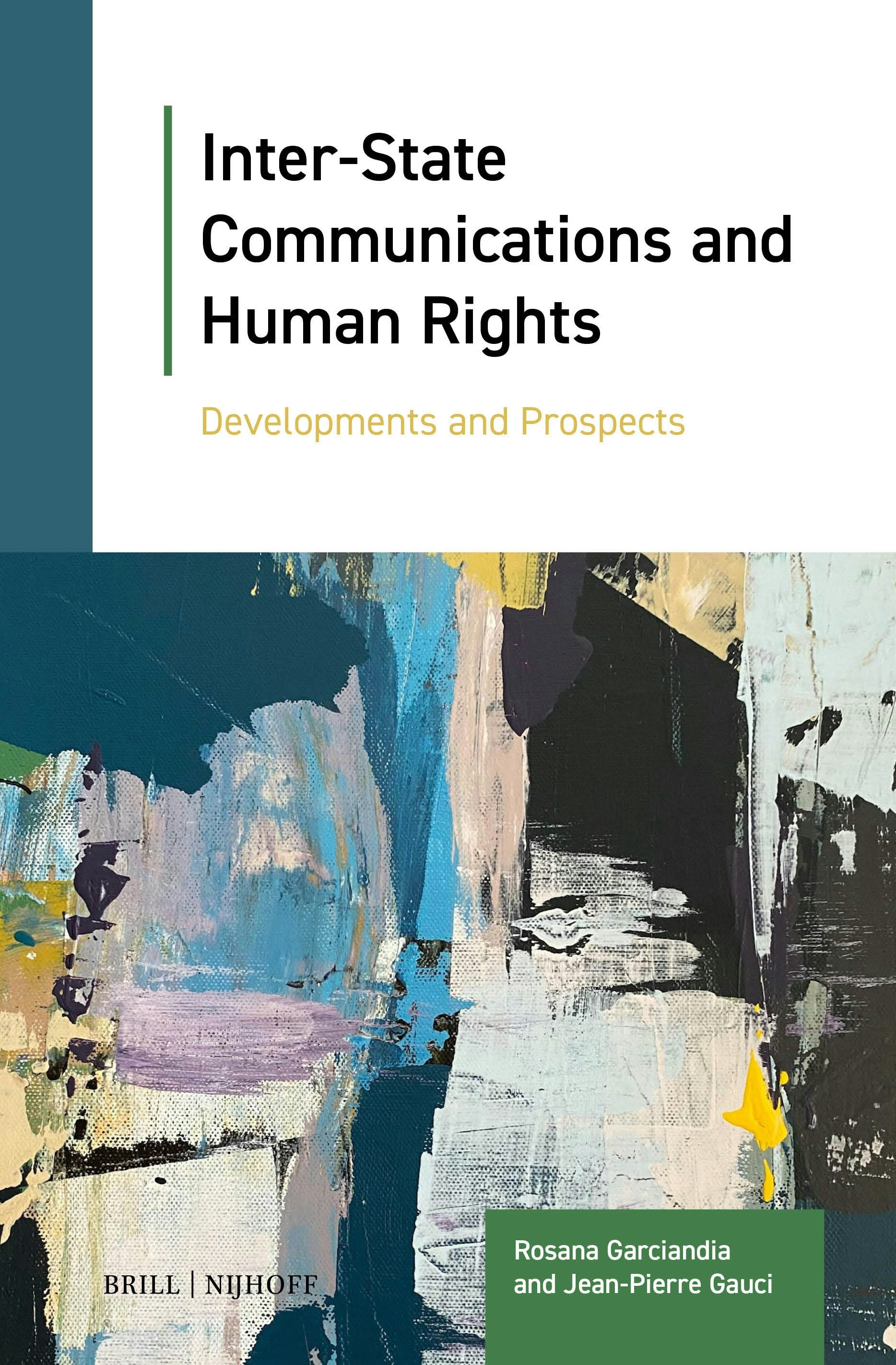 Book cover image for Inter-State Communications and Human Rights ISBN: 9789004712577